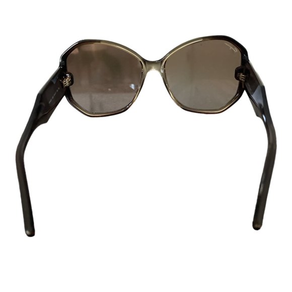 Salvatore Ferragamo Women's Sunglasses SF942S Brown Acetate 61-17-145 - Picture 9 of 12